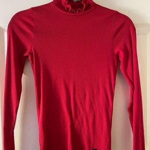 Long sleeve turtle neck top